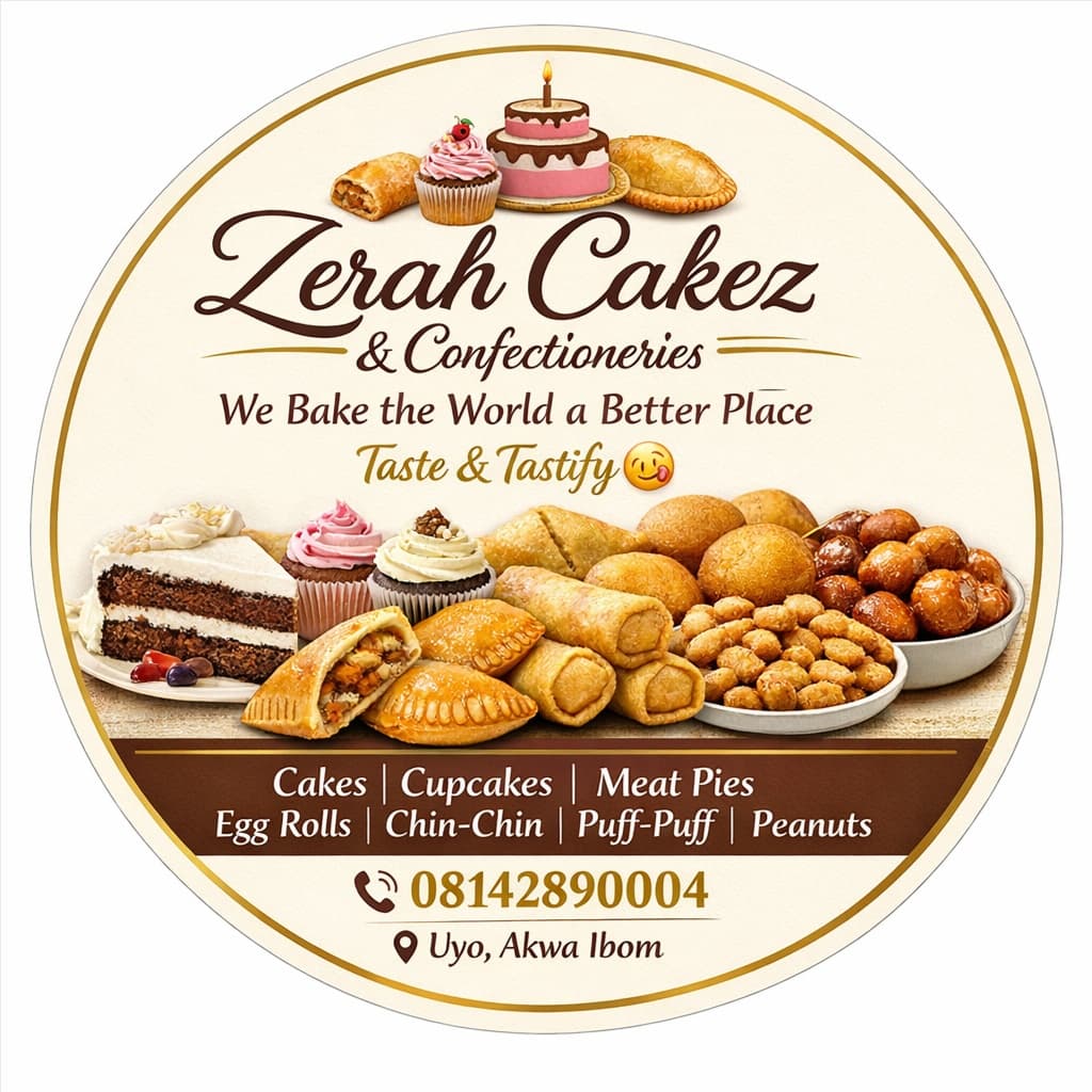Zerah Cakez and Confectioneries